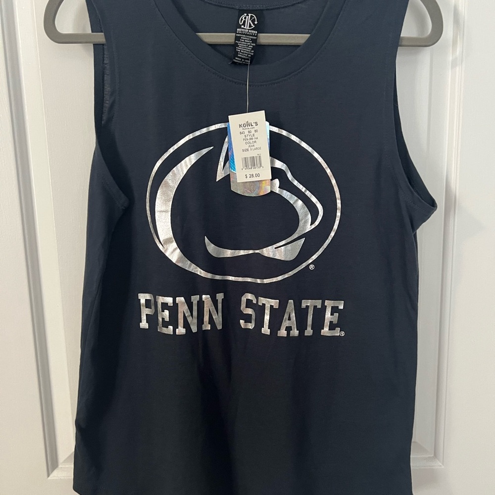 Penn State Women's Navy Muscle Tee